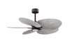Matthews Fan Company - AKTPLK-TB-BW - 48"Ceiling Fan - Alessandra TROPICAL - LK - Textured Bronze