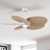 Matthews Fan Company - AKTPLK-MWH-LM - 48"Ceiling Fan - Alessandra TROPICAL - LK - Matte White