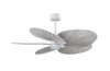 Matthews Fan Company - AKTPLK-MWH-BW - 48"Ceiling Fan - Alessandra TROPICAL - LK - Matte White