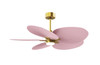 Matthews Fan Company - AKTPLK-BRBR-PI - 48"Ceiling Fan - Alessandra TROPICAL - LK - Brushed Brass