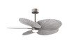 Matthews Fan Company - AKTPLK-BN-BW - 48"Ceiling Fan - Alessandra TROPICAL - LK - Brushed Nickel