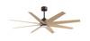 Matthews Fan Company - ANLK-TB-LM-64 - 64"Ceiling Fan - Ariella-LK - Textured Bronze