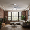 Matthews Fan Company - ANLK-MWH-BW-64 - 64"Ceiling Fan - Ariella-LK - Matte White