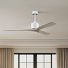 Matthews Fan Company - NK-MWH-GA-60 - 60"Ceiling Fan - Nan - Matte White