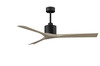 Matthews Fan Company - NK-BK-GA-60 - 60"Ceiling Fan - Nan - Matte Black