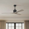 Matthews Fan Company - NK-BK-GA-60 - 60"Ceiling Fan - Nan - Matte Black