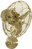Matthews Fan Company - MP-PB-MTL - 19"Wall Fan - Michelle Parede - Polished Brass