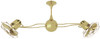 Matthews Fan Company - IV-BRBR-MTL - 53"Ceiling Fan - Italo Ventania - Brushed Brass