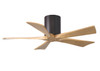 Matthews Fan Company - IR5H-TB-LM-42 - 42"Ceiling Fan - Irene-5H - Textured Bronze