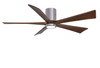 Matthews Fan Company - IR5HLK-BP-WA-60 - 60"Ceiling Fan - Irene-5HLK - Brushed Pewter