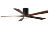 Matthews Fan Company - IR5HLK-BK-WA-60 - 60"Ceiling Fan - Irene-5HLK - Matte Black