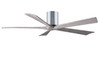 Matthews Fan Company - IR5H-CR-BW-60 - 60"Ceiling Fan - Irene-5H - Polished Chrome