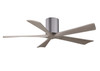Matthews Fan Company - IR5H-BP-GA-52 - 52"Ceiling Fan - Irene-5H - Brushed Pewter