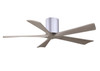 Matthews Fan Company - IR5H-BN-GA-52 - 52"Ceiling Fan - Irene-5H - Brushed Nickel