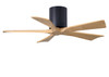 Matthews Fan Company - IR5H-BK-LM-42 - 42"Ceiling Fan - Irene-5H - Matte Black