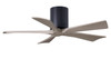 Matthews Fan Company - IR5H-BK-GA-42 - 42"Ceiling Fan - Irene-5H - Matte Black