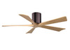 Matthews Fan Company - IR5H-BB-LM-52 - 52"Ceiling Fan - Irene-5H - Brushed Bronze