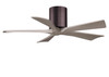 Matthews Fan Company - IR5H-BB-GA-42 - 42"Ceiling Fan - Irene-5H - Brushed Bronze