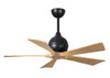 Matthews Fan Company - IR5-BK-LM-42 - 42"Ceiling Fan - Irene-5 - Matte Black