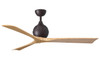 Matthews Fan Company - IR3-TB-LM-60 - 60"Ceiling Fan - Irene-3 - Textured Bronze