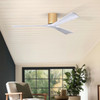 Matthews Fan Company - IR3H-LM-MWH-60 - 60"Ceiling Fan - Irene-3H - Light Maple