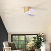 Matthews Fan Company - IR3H-LM-MWH-42 - 42"Ceiling Fan - Irene-3H - Light Maple