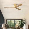 Matthews Fan Company - IR3H-LM-LM-60 - 60"Ceiling Fan - Irene-3H - Light Maple