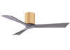 Matthews Fan Company - IR3H-LM-BW-52 - 52"Ceiling Fan - Irene-3H - Light Maple