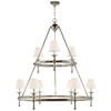Visual Comfort Signature - SL 5813PN-NP - Nine Light Chandelier - Classic - Polished Nickel