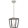 Visual Comfort Signature - CHC 5875PN/BRT - LED Lantern - Darlana5 - Polished Nickel and Black Rattan