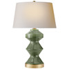 Visual Comfort Signature - CHA 8666SHK-NP - One Light Table Lamp - Weller - Shellish Kiwi