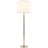 Visual Comfort Signature - BBL 1023SB-S - One Light Floor Lamp - Simple Scallop - Soft Brass