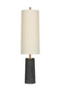 Troy Lighting - PFL1156-PBR/CDG - Three Light Floor Lamp - Thane - Patina Brass/Ceramic Meditation Grey