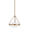 Troy Lighting - F4521-PBR - One Light Pendant - Kade - Patina Brass