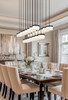 Z-Lite - 827P6-23L-MB-LED - LED Linear Chandelier - Renaud - Matte Black