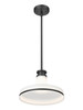 Z-Lite - 831P12-MB - One Light Pendant - Reznor - Matte Black