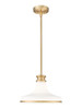 Z-Lite - 831P12-MGLD - One Light Pendant - Reznor - Modern Gold