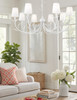 Z-Lite - 830-42TXWH - Eight Light Chandelier - Aslin - Textured White