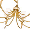 Z-Lite - 830-42GLF - Eight Light Chandelier - Aslin - Gold Leaf