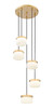 Z-Lite - 827P6-5R-MGLD-LED - LED Chandelier - Renaud - Modern Gold