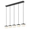 Z-Lite - 827P6-5L-MB-LED - LED Linear Chandelier - Renaud - Matte Black