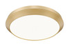Z-Lite - 7701F20-MGLD-LED - LED Flush Mount - Quasars - Modern Gold