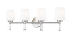 Z-Lite - 7700-4V-BN - Four Light Vanity - Henri - Brushed Nickel