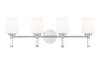 Z-Lite - 7700-4V-BN - Four Light Vanity - Henri - Brushed Nickel