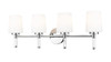 Z-Lite - 7700-4V-CH - Four Light Vanity - Henri - Chrome