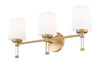 Z-Lite - 7700-3V-MGLD - Three Light Vanity - Henri - Modern Gold