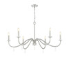 Z-Lite - 6103-45BN - Six Light Chandelier - Toussant - Brushed Nickel