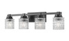 Z-Lite - 6101-4V-MB - Four Light Vanity - Jacqueline - Matte Black