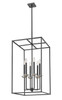 Z-Lite - 6100-32MB - Six Light Chandelier - Gaultier - Matte Black+Mordern Gold
