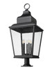 Z-Lite - 5029PHXXLR-533PM-BK - Five Light Outdoor Pier Mount - Raphael - Sand Black